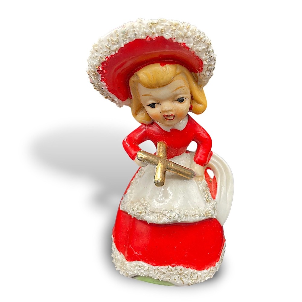 Vintage Napco Christmas Bell Cross‎